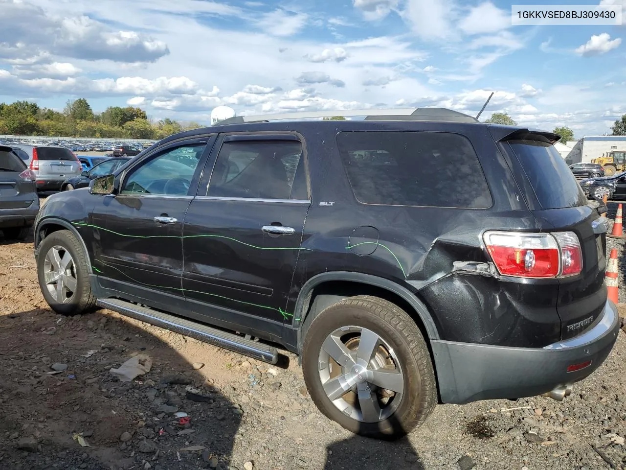 2011 GMC Acadia Slt-2 VIN: 1GKKVSED8BJ309430 Lot: 74609894