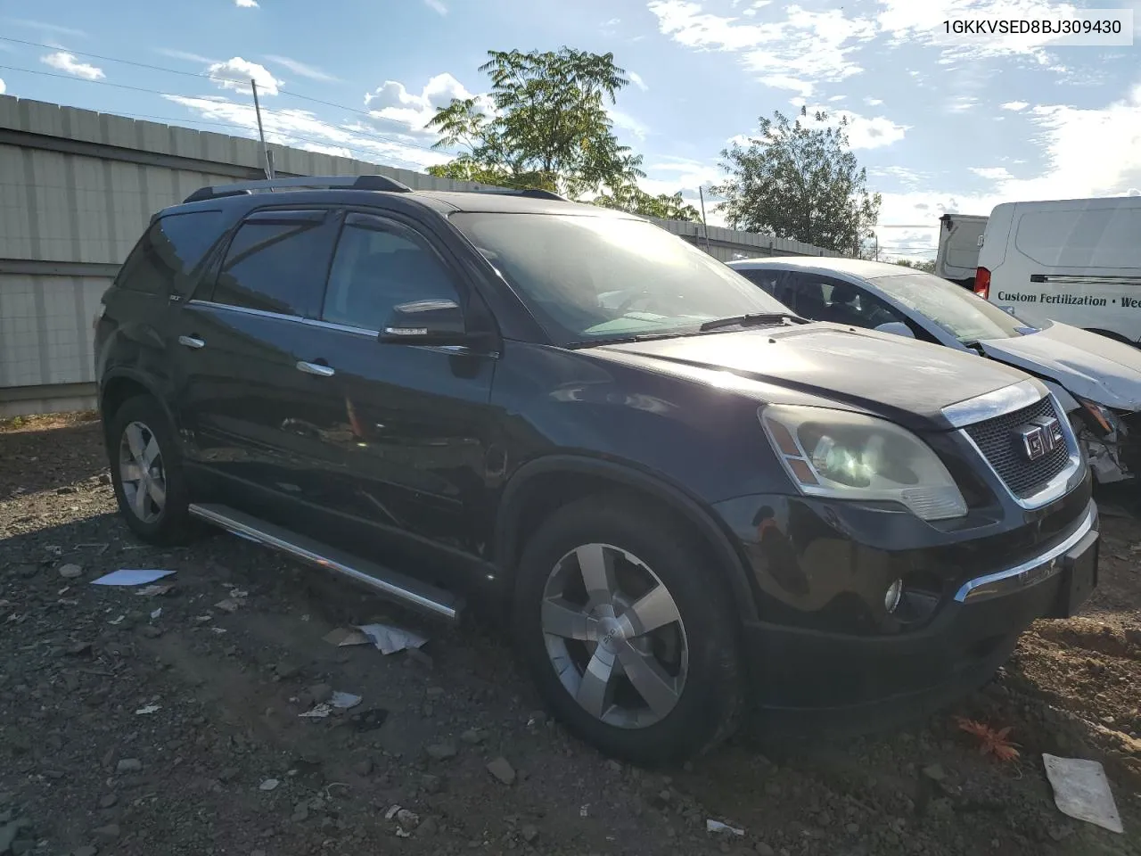 2011 GMC Acadia Slt-2 VIN: 1GKKVSED8BJ309430 Lot: 74609894