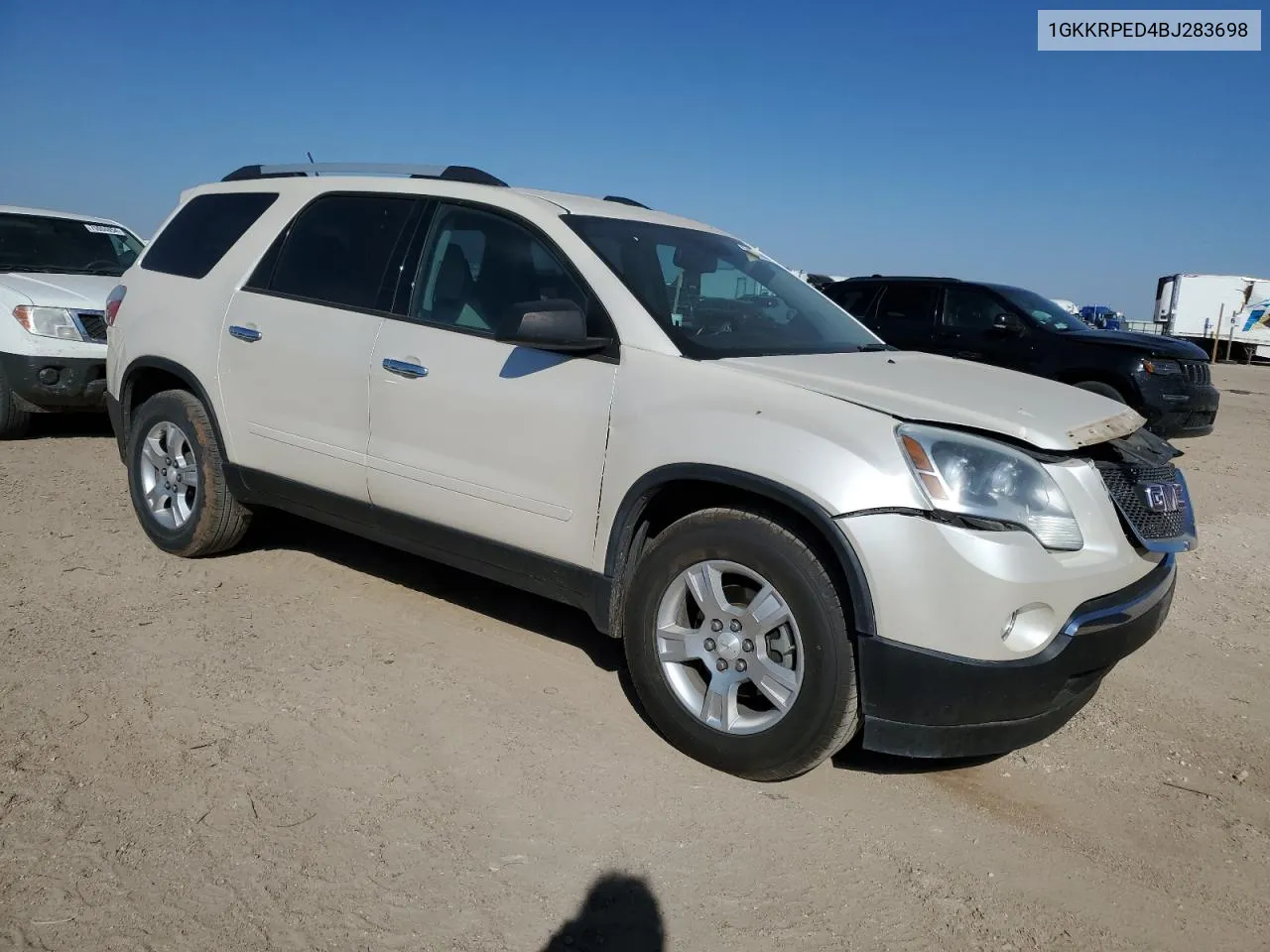 2011 GMC Acadia Sle VIN: 1GKKRPED4BJ283698 Lot: 74678314