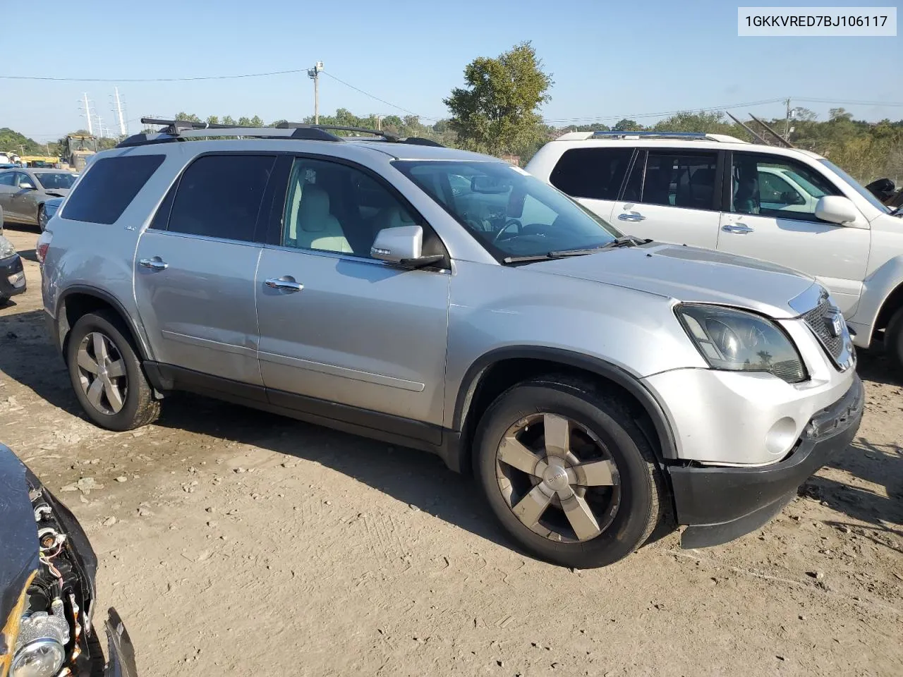 2011 GMC Acadia Slt-1 VIN: 1GKKVRED7BJ106117 Lot: 74897474