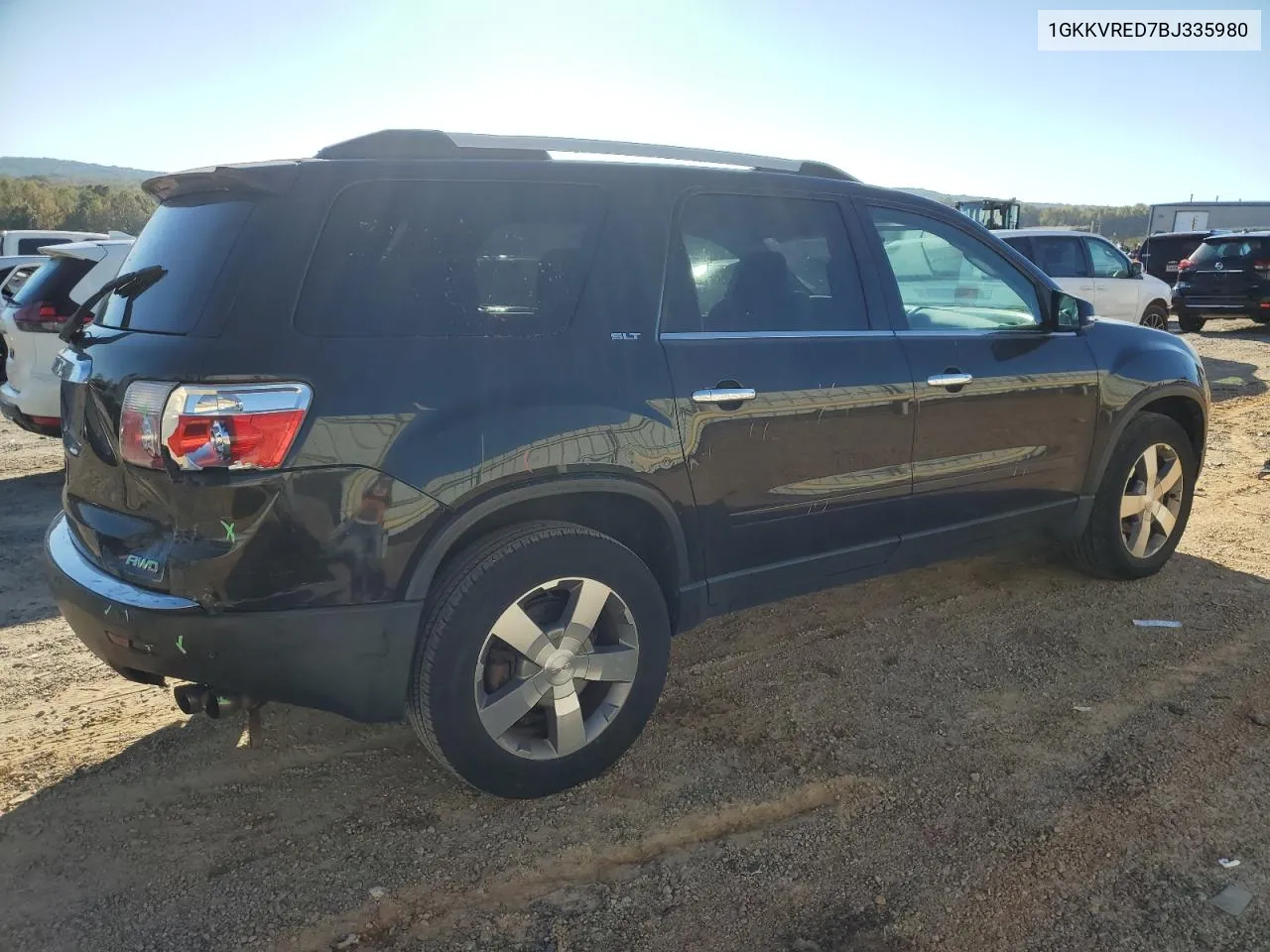 2011 GMC Acadia Slt-1 VIN: 1GKKVRED7BJ335980 Lot: 74981624