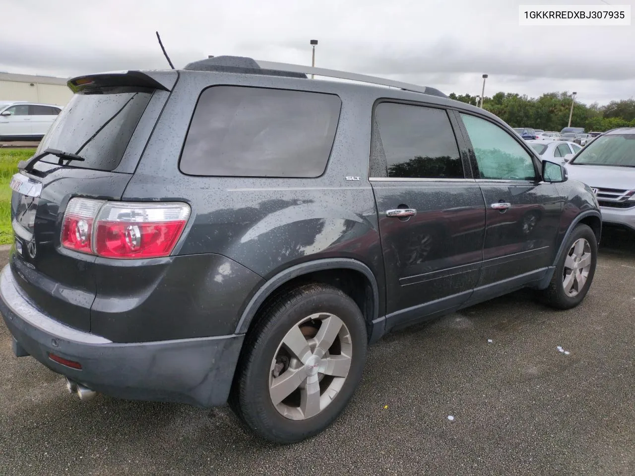 2011 GMC Acadia Slt-1 VIN: 1GKKRREDXBJ307935 Lot: 75076204