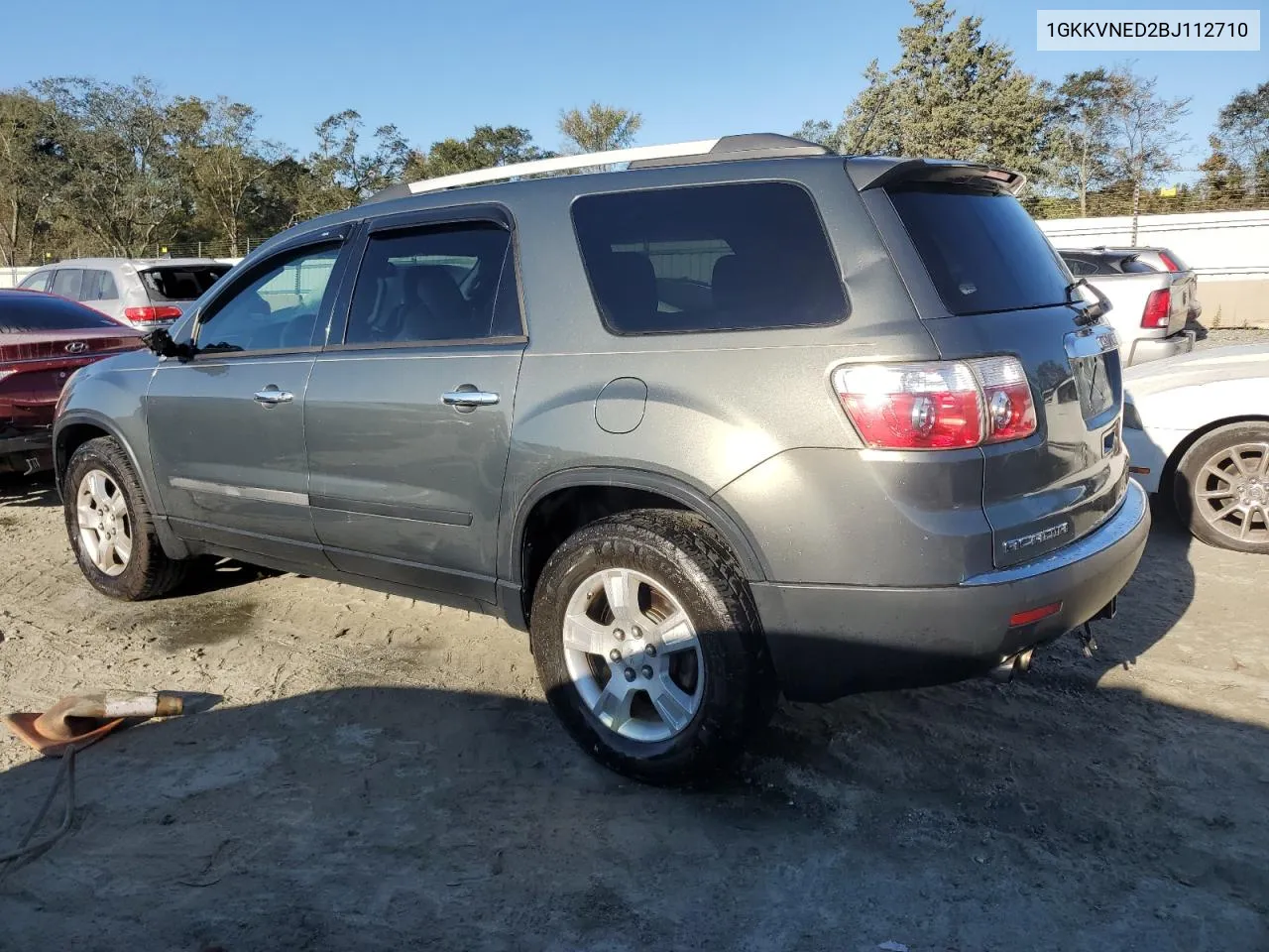 2011 GMC Acadia Sle VIN: 1GKKVNED2BJ112710 Lot: 75338124