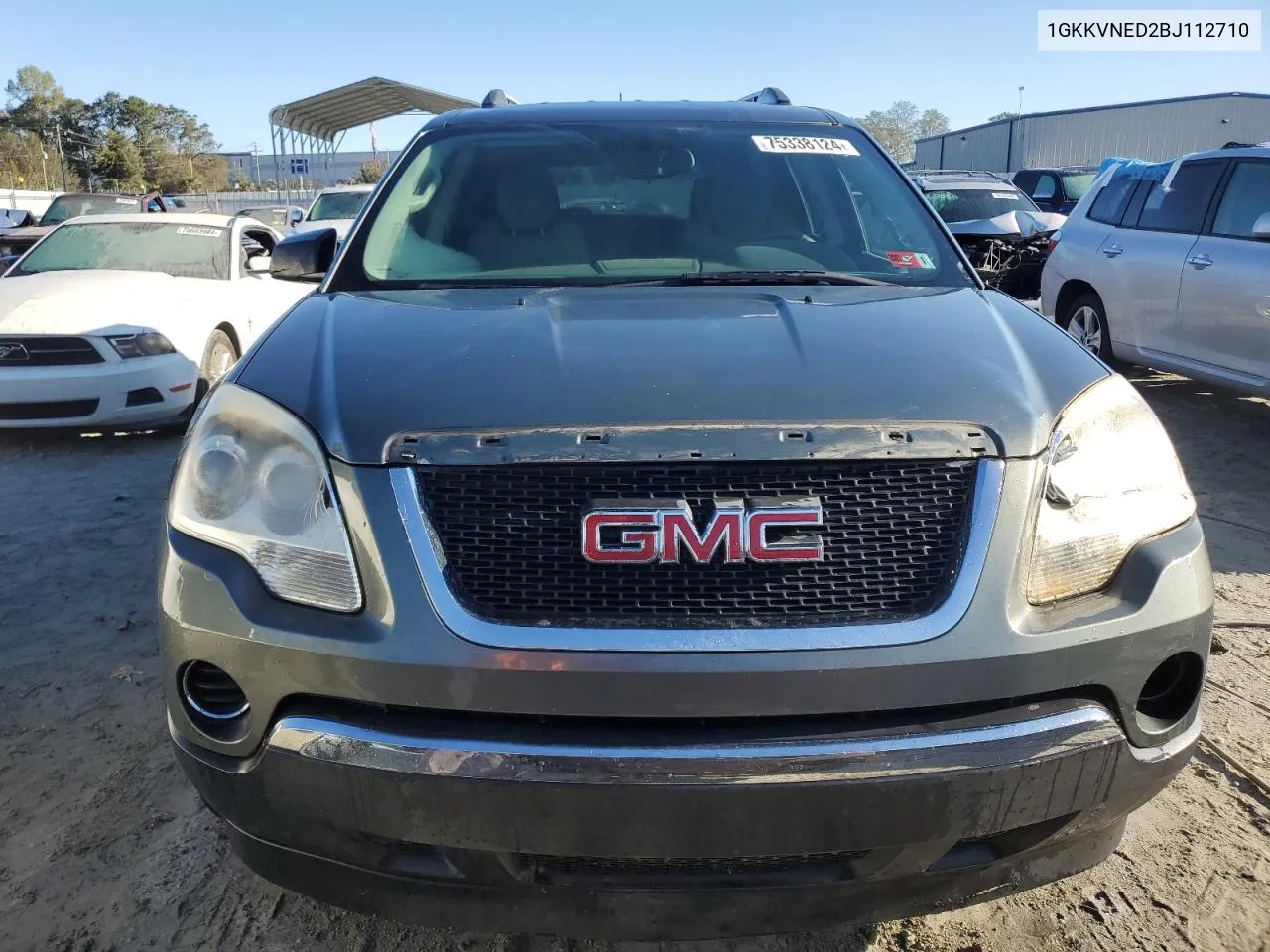 2011 GMC Acadia Sle VIN: 1GKKVNED2BJ112710 Lot: 75338124