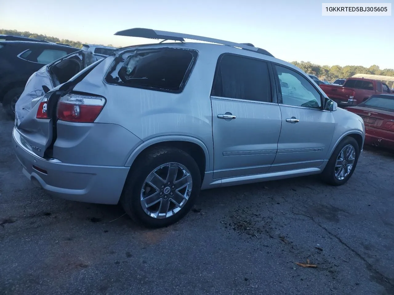 2011 GMC Acadia Denali VIN: 1GKKRTED5BJ305605 Lot: 75367224