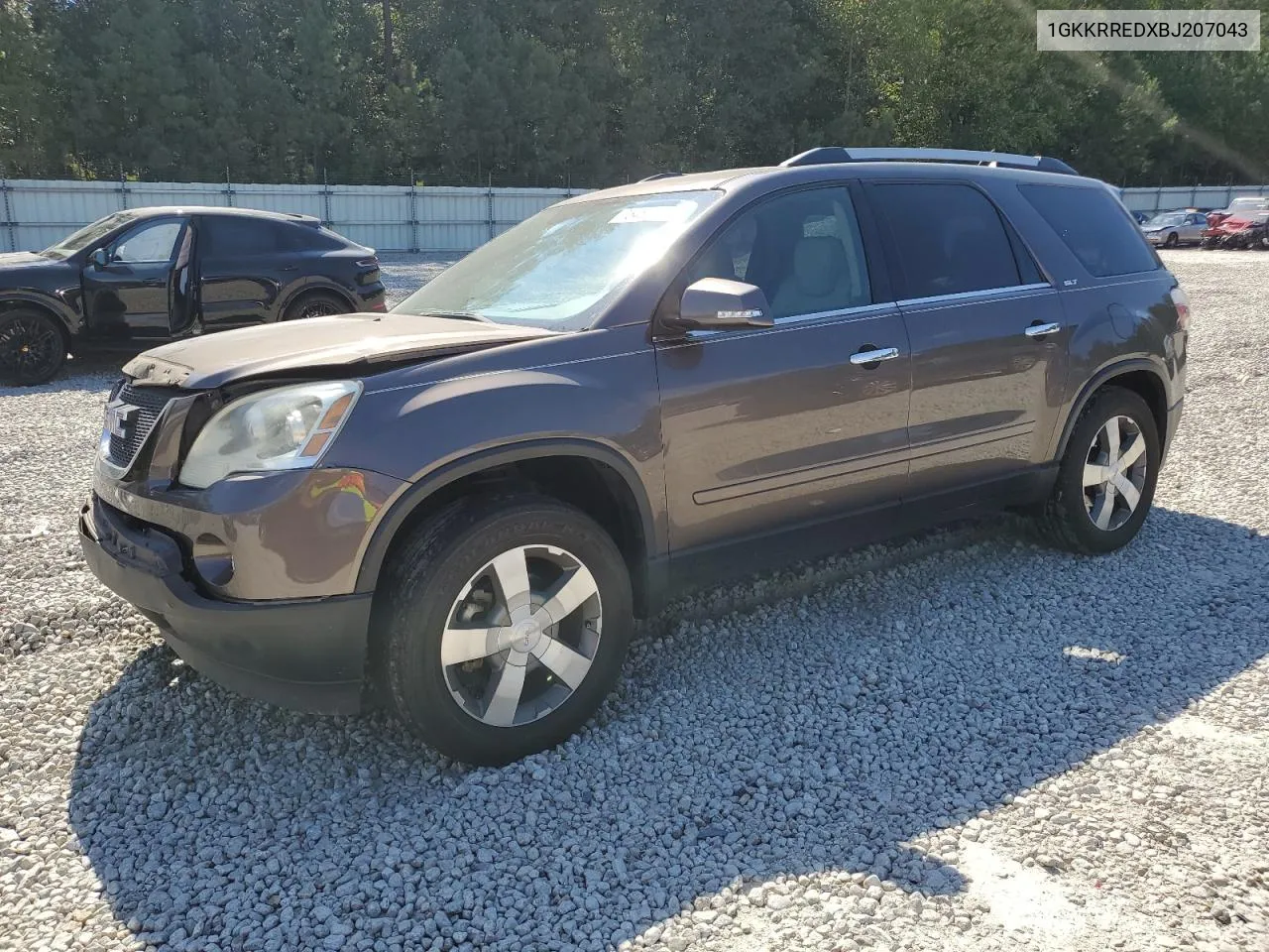 2011 GMC Acadia Slt-1 VIN: 1GKKRREDXBJ207043 Lot: 75467854