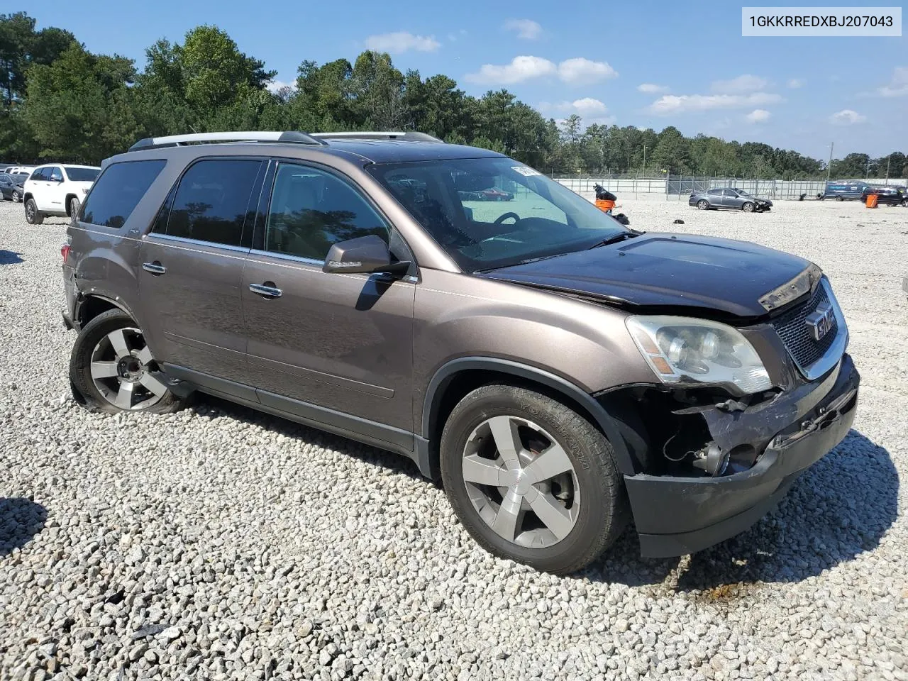 2011 GMC Acadia Slt-1 VIN: 1GKKRREDXBJ207043 Lot: 75467854