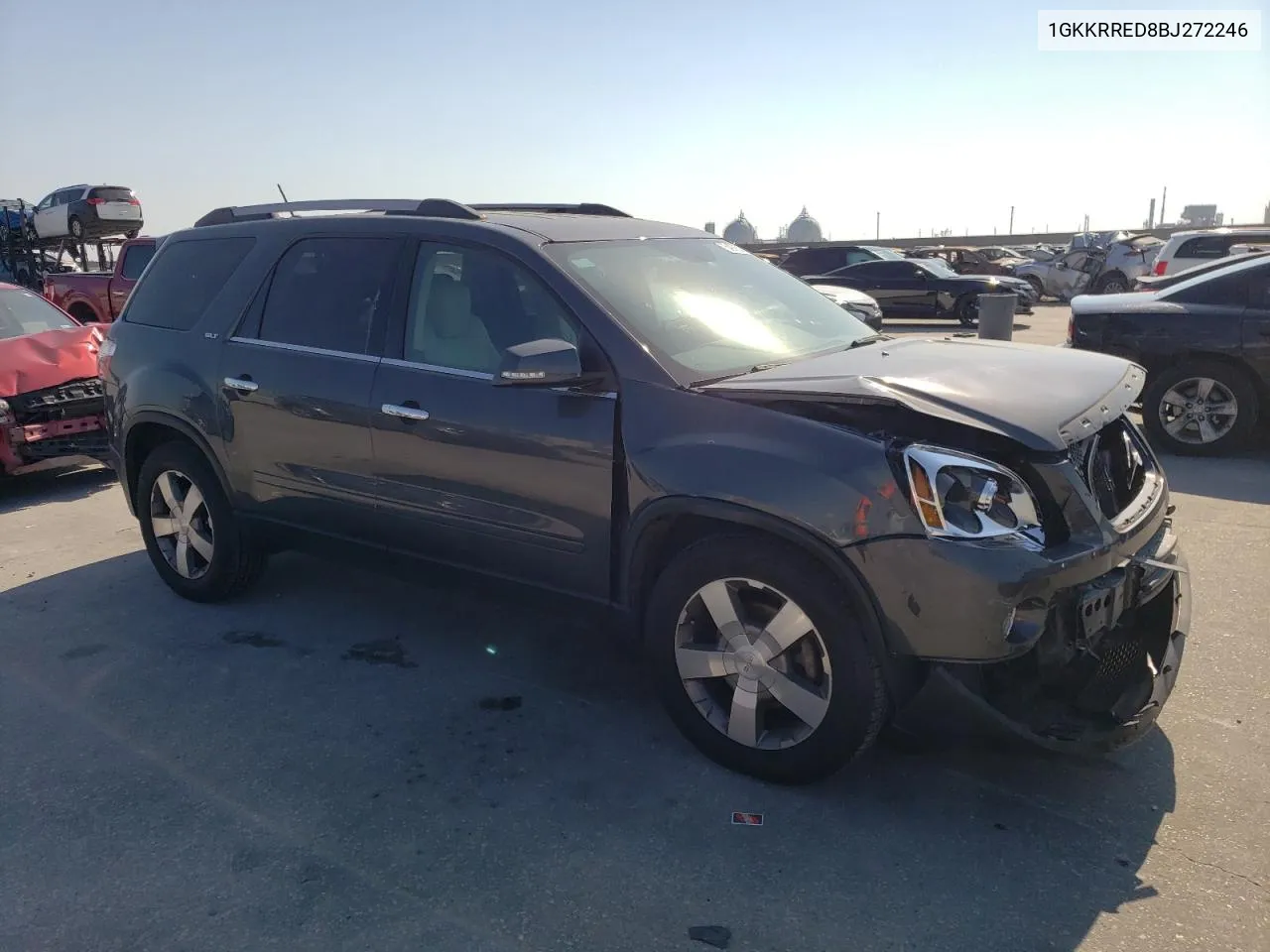 2011 GMC Acadia Slt-1 VIN: 1GKKRRED8BJ272246 Lot: 75497674