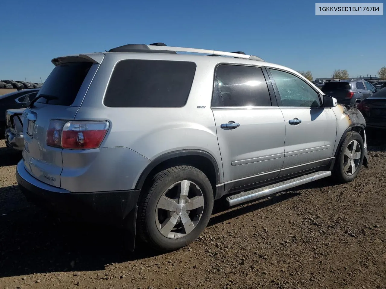 2011 GMC Acadia Slt-2 VIN: 1GKKVSED1BJ176784 Lot: 75502284