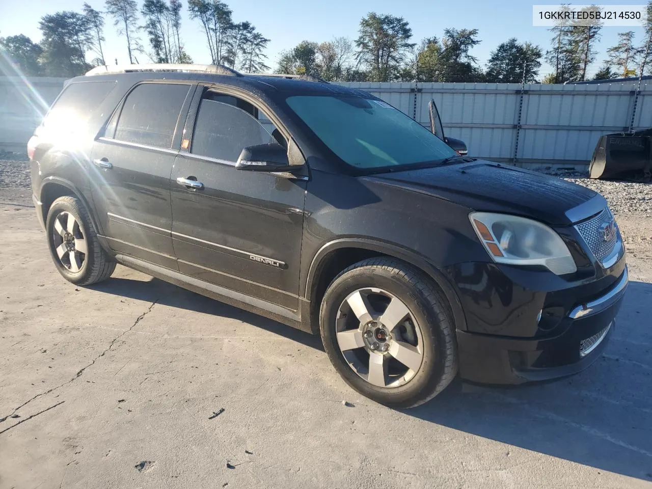 2011 GMC Acadia Denali VIN: 1GKKRTED5BJ214530 Lot: 75609664