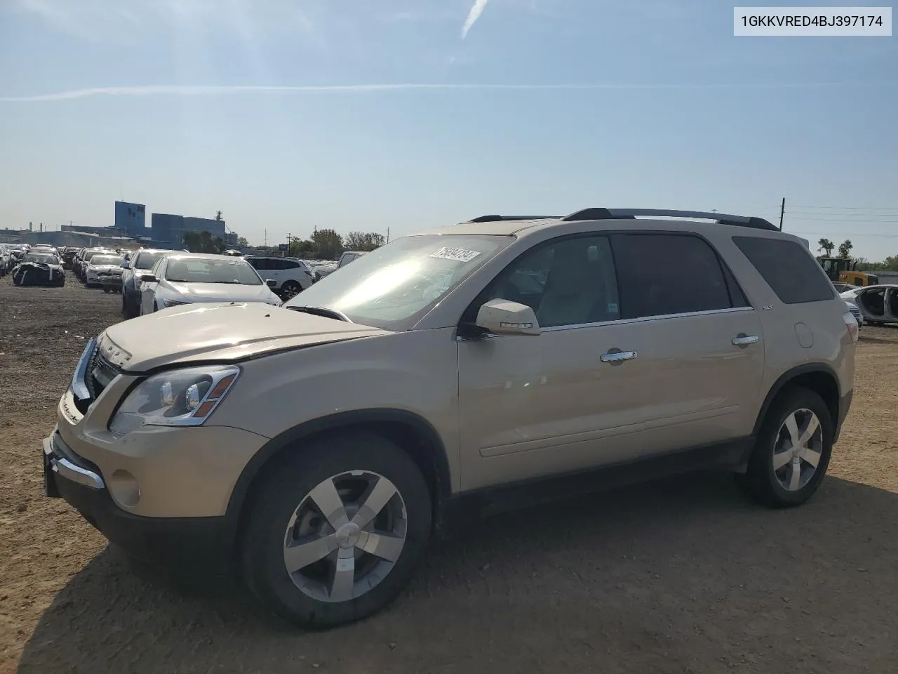 2011 GMC Acadia Slt-1 VIN: 1GKKVRED4BJ397174 Lot: 75694734