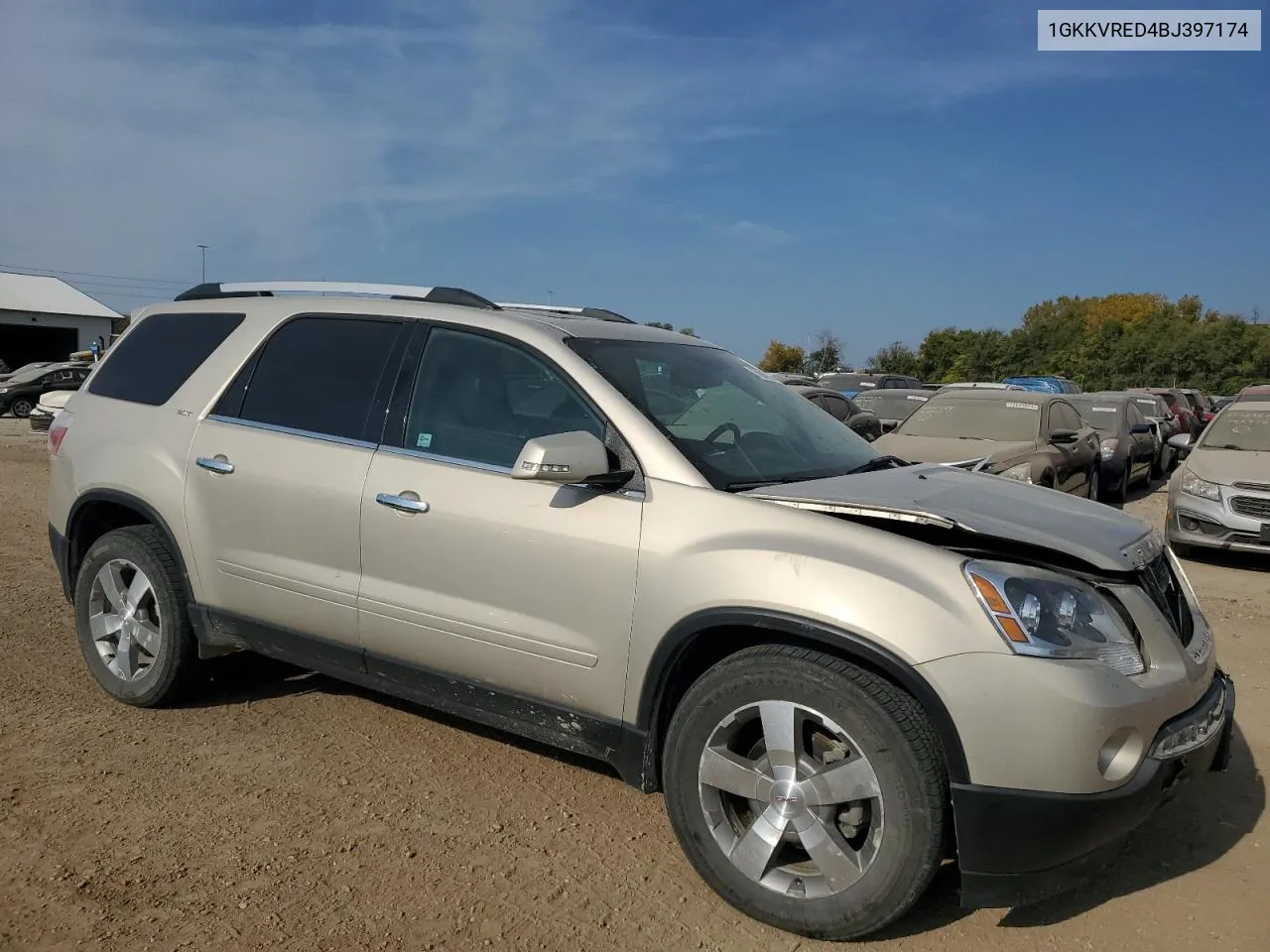 2011 GMC Acadia Slt-1 VIN: 1GKKVRED4BJ397174 Lot: 75694734