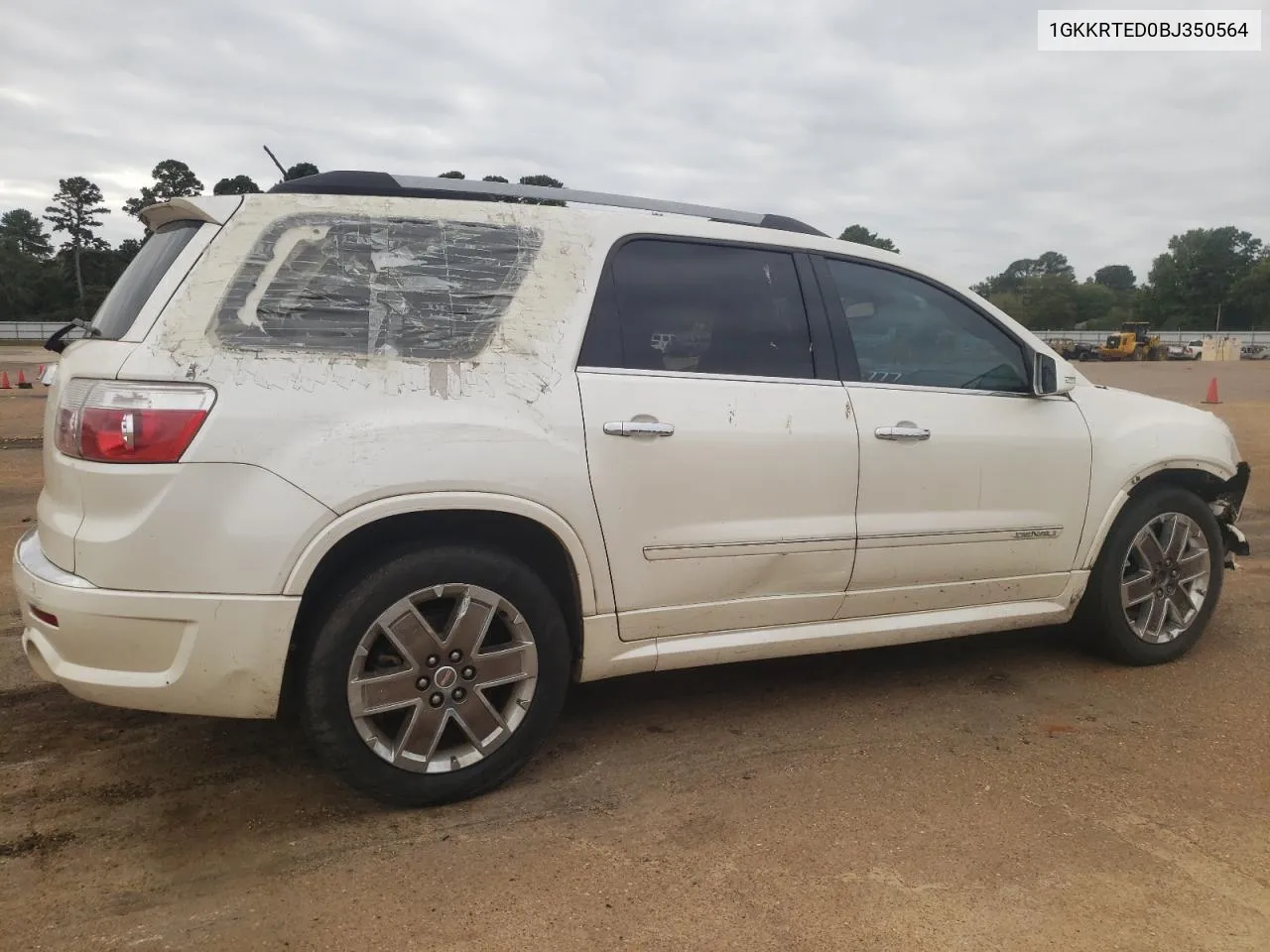 2011 GMC Acadia Denali VIN: 1GKKRTED0BJ350564 Lot: 76070404