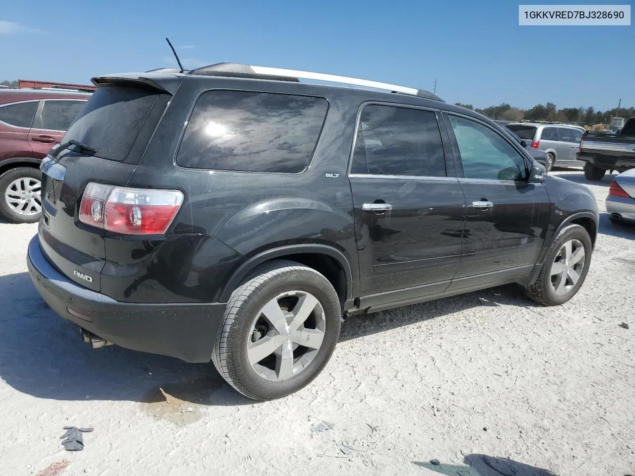 2011 GMC Acadia Slt-1 VIN: 1GKKVRED7BJ328690 Lot: 76110574