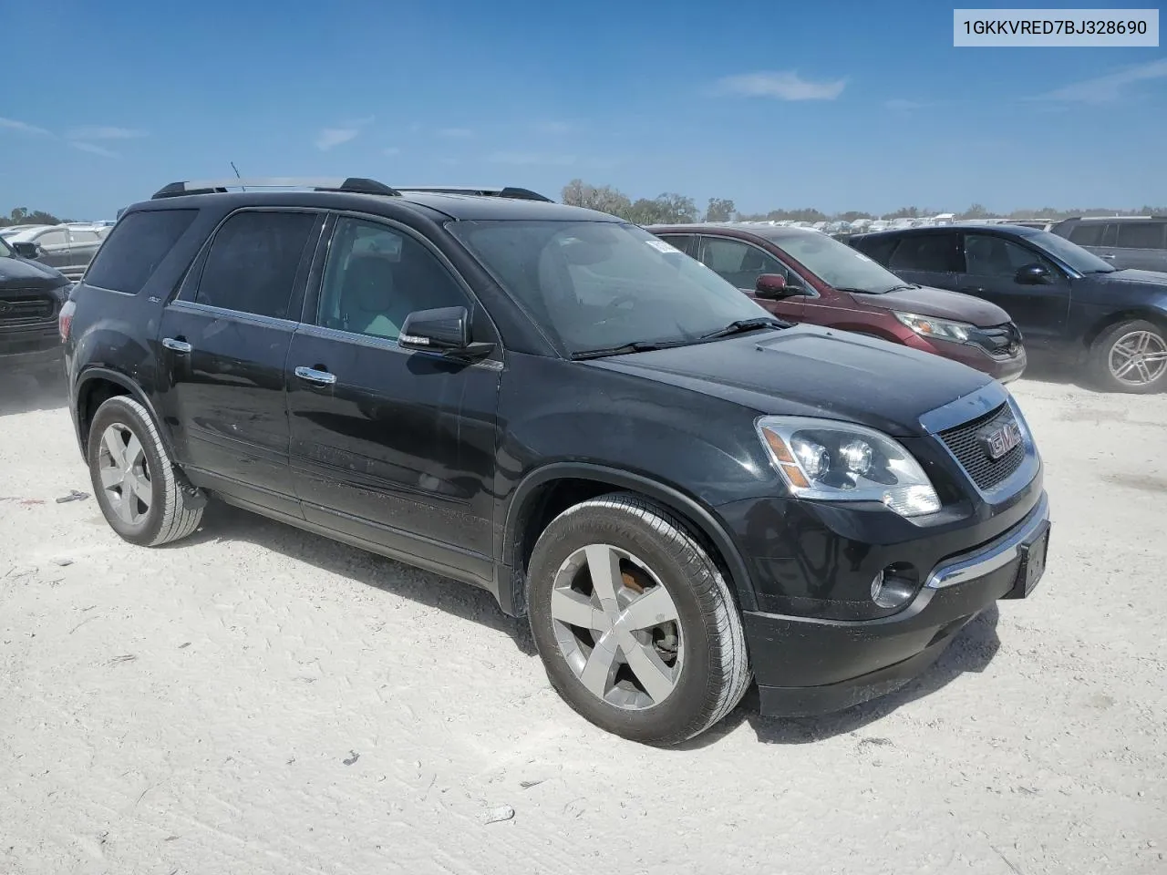 2011 GMC Acadia Slt-1 VIN: 1GKKVRED7BJ328690 Lot: 76110574