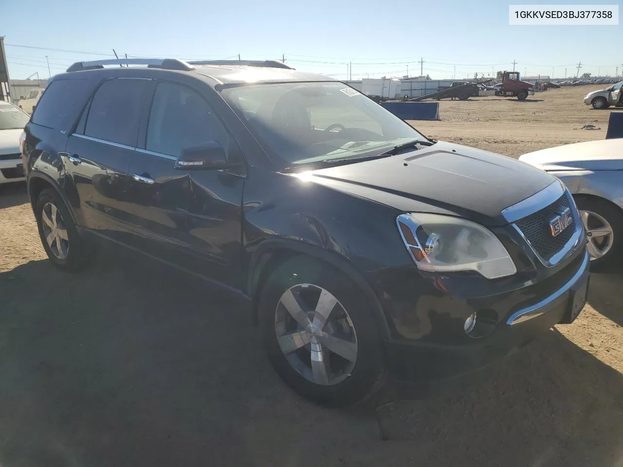 2011 GMC Acadia Slt-2 VIN: 1GKKVSED3BJ377358 Lot: 76133134