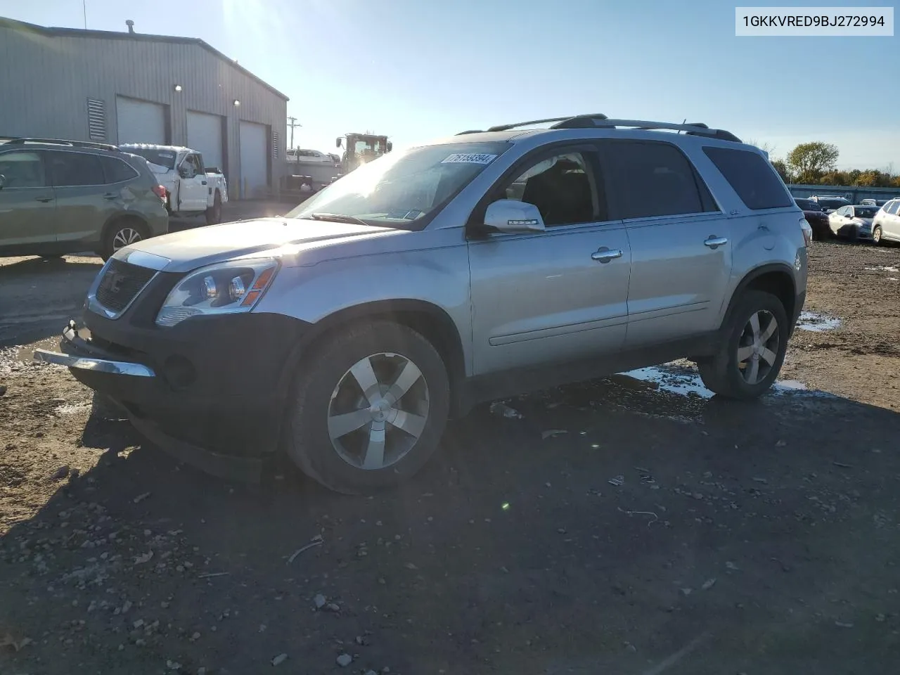 2011 GMC Acadia Slt-1 VIN: 1GKKVRED9BJ272994 Lot: 76159394