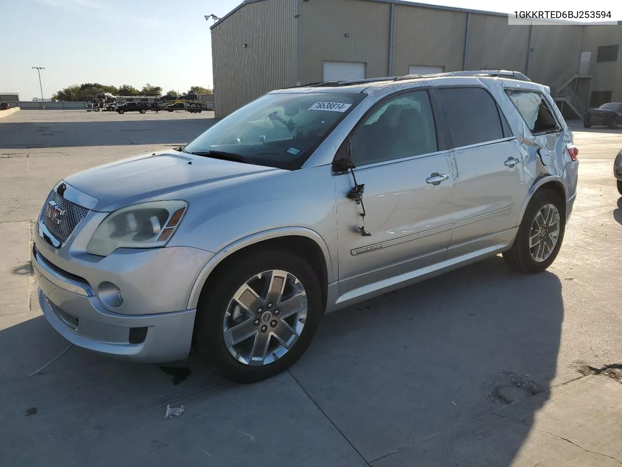 1GKKRTED6BJ253594 2011 GMC Acadia Denali