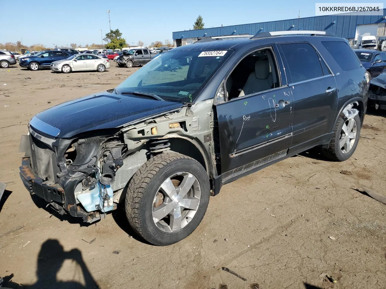 1GKKRRED6BJ267045 2011 GMC Acadia Slt-1