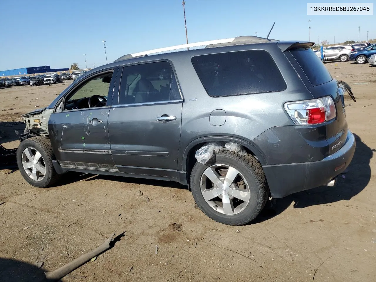 2011 GMC Acadia Slt-1 VIN: 1GKKRRED6BJ267045 Lot: 76552764