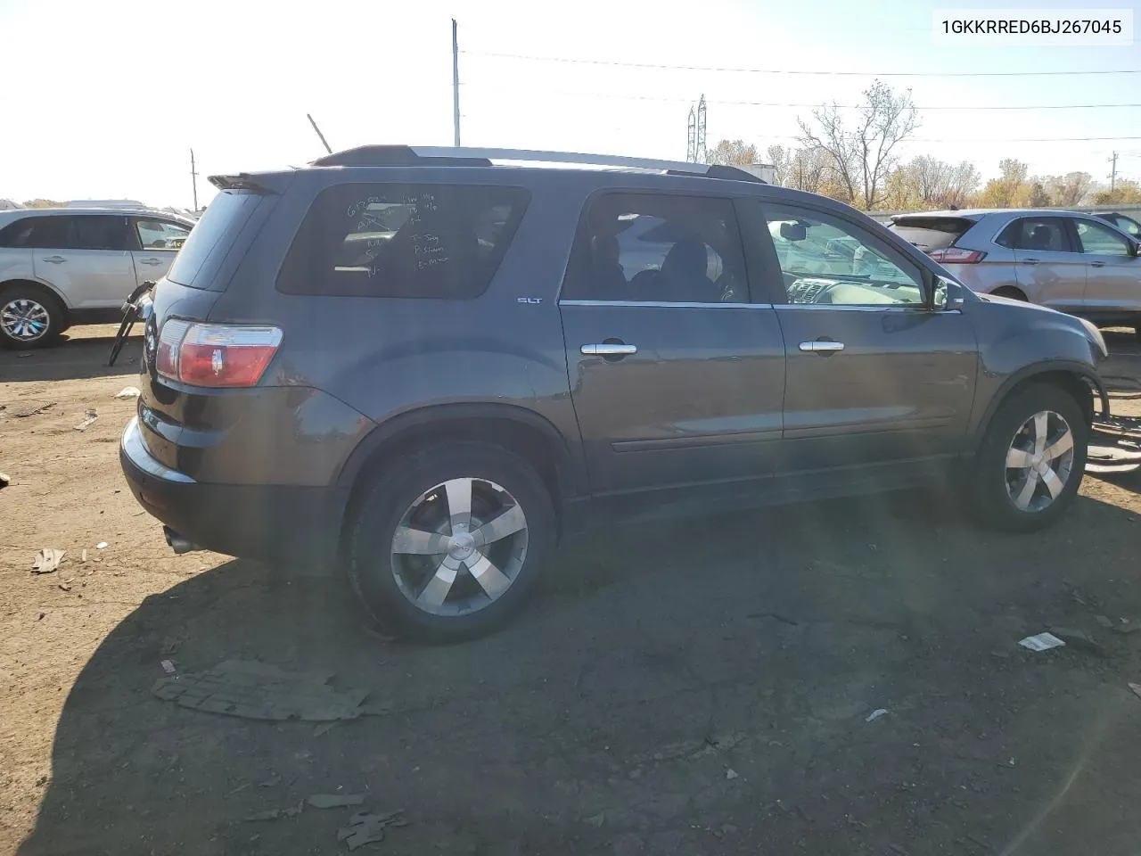 2011 GMC Acadia Slt-1 VIN: 1GKKRRED6BJ267045 Lot: 76552764