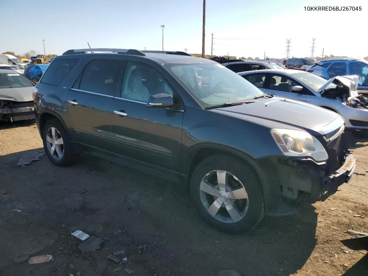 1GKKRRED6BJ267045 2011 GMC Acadia Slt-1