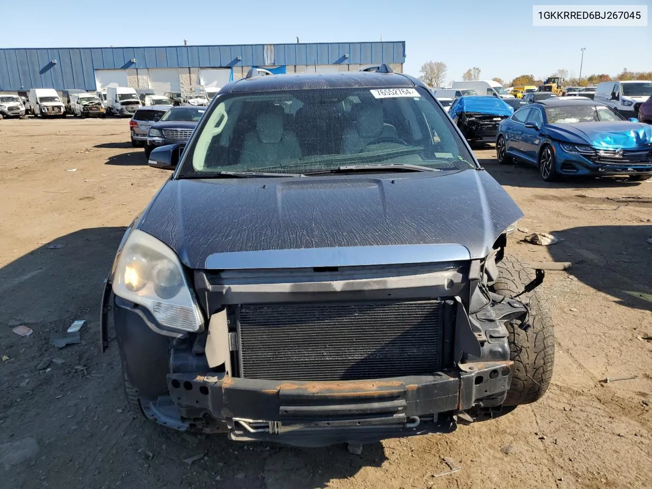 2011 GMC Acadia Slt-1 VIN: 1GKKRRED6BJ267045 Lot: 76552764