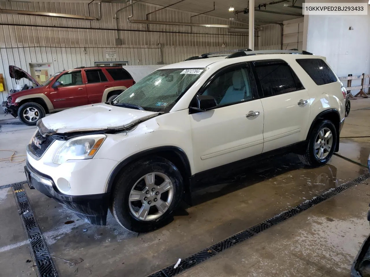 1GKKVPED2BJ293433 2011 GMC Acadia Sle