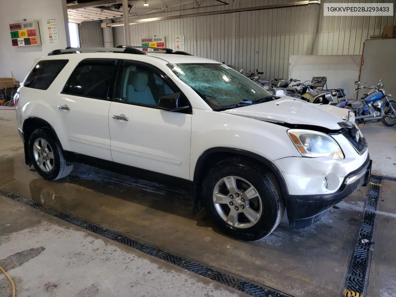 1GKKVPED2BJ293433 2011 GMC Acadia Sle