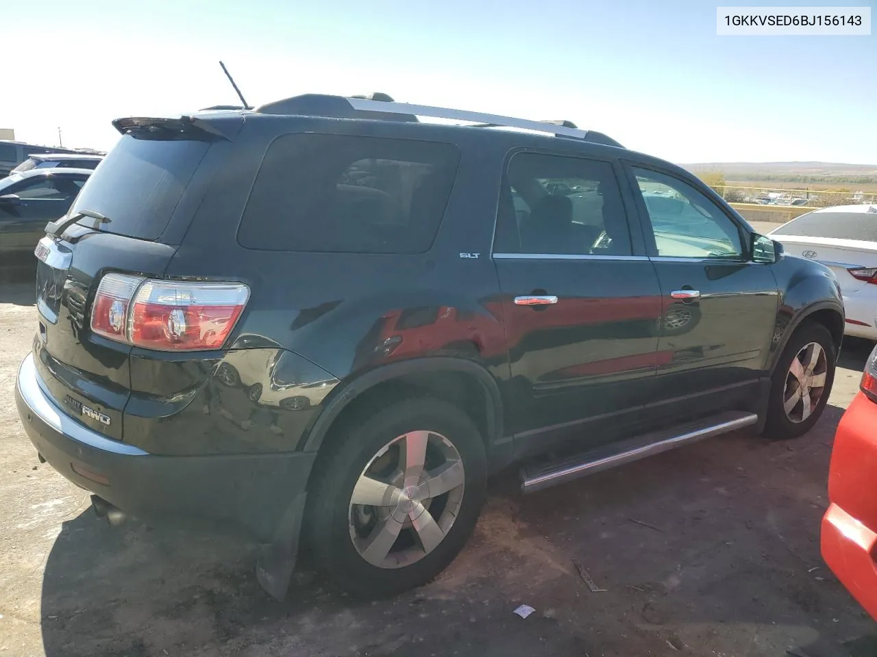 2011 GMC Acadia Slt-2 VIN: 1GKKVSED6BJ156143 Lot: 78191444