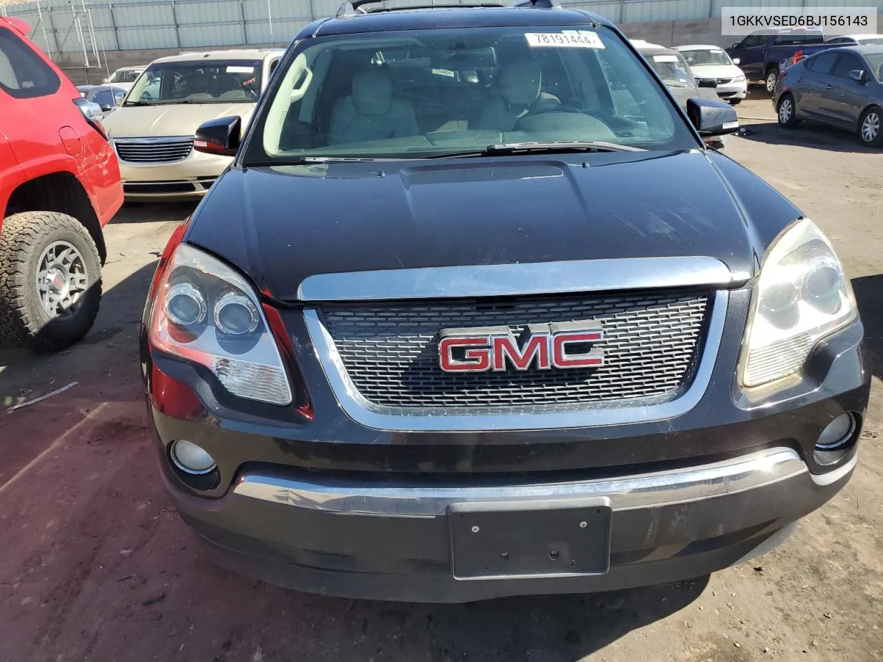 2011 GMC Acadia Slt-2 VIN: 1GKKVSED6BJ156143 Lot: 78191444