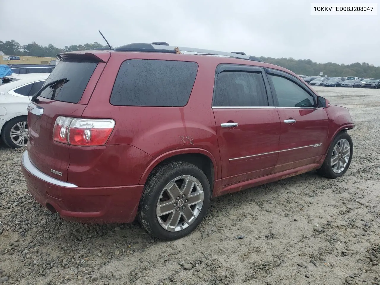 2011 GMC Acadia Denali VIN: 1GKKVTED0BJ208047 Lot: 78218174