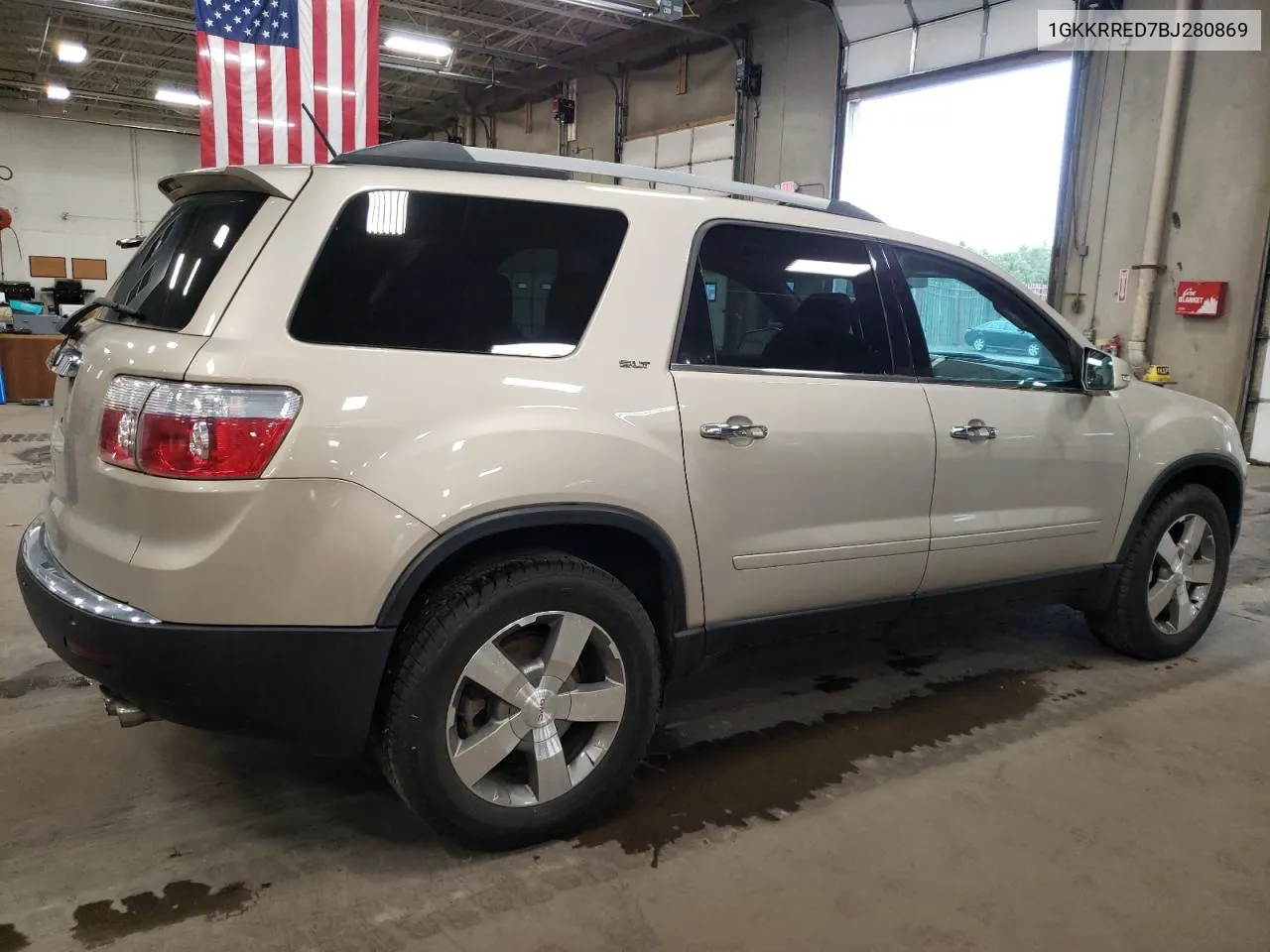 2011 GMC Acadia Slt-1 VIN: 1GKKRRED7BJ280869 Lot: 78896304