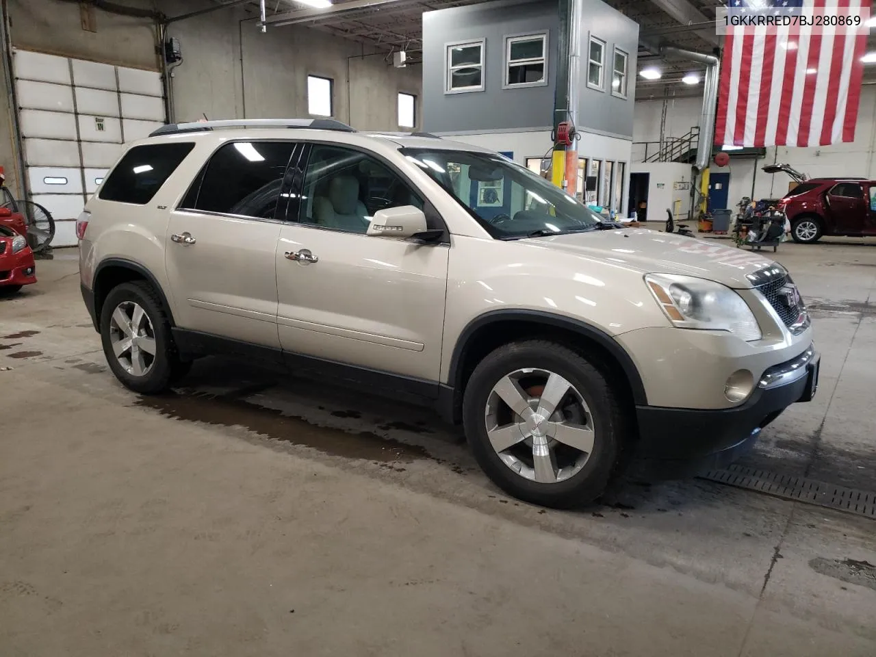 2011 GMC Acadia Slt-1 VIN: 1GKKRRED7BJ280869 Lot: 78896304