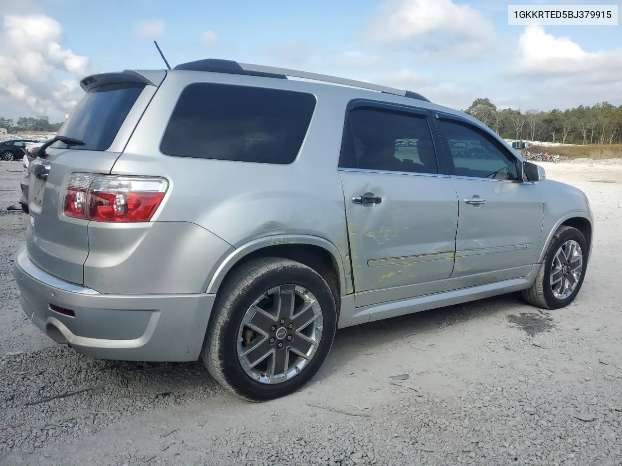 2011 GMC Acadia Denali VIN: 1GKKRTED5BJ379915 Lot: 79196594