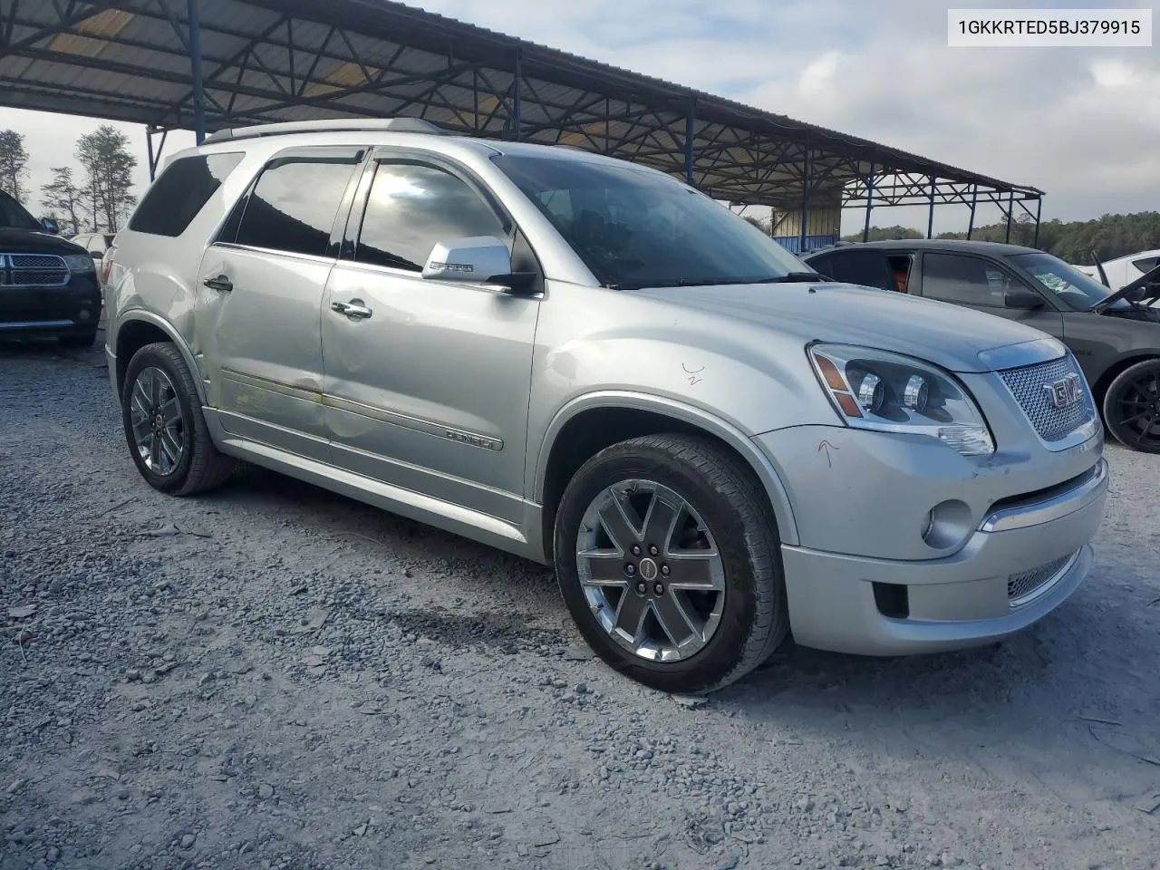 2011 GMC Acadia Denali VIN: 1GKKRTED5BJ379915 Lot: 79196594