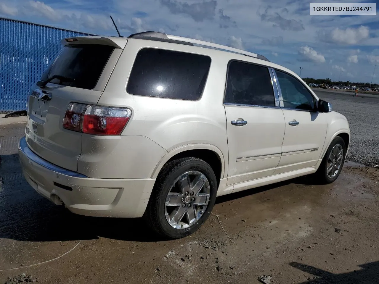 2011 GMC Acadia Denali VIN: 1GKKRTED7BJ244791 Lot: 79330334