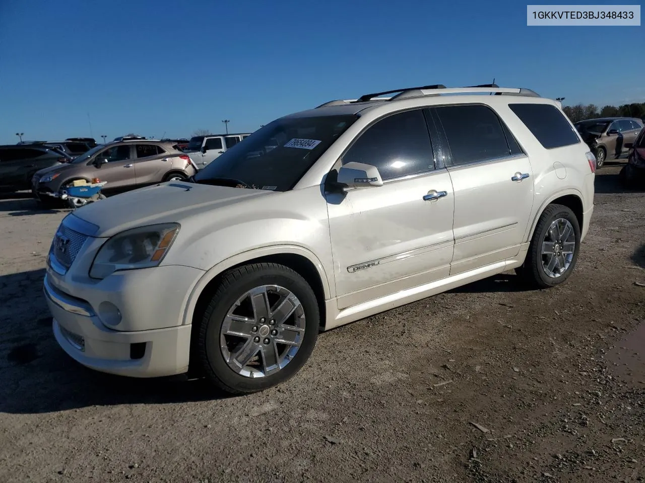 2011 GMC Acadia Denali VIN: 1GKKVTED3BJ348433 Lot: 79654894