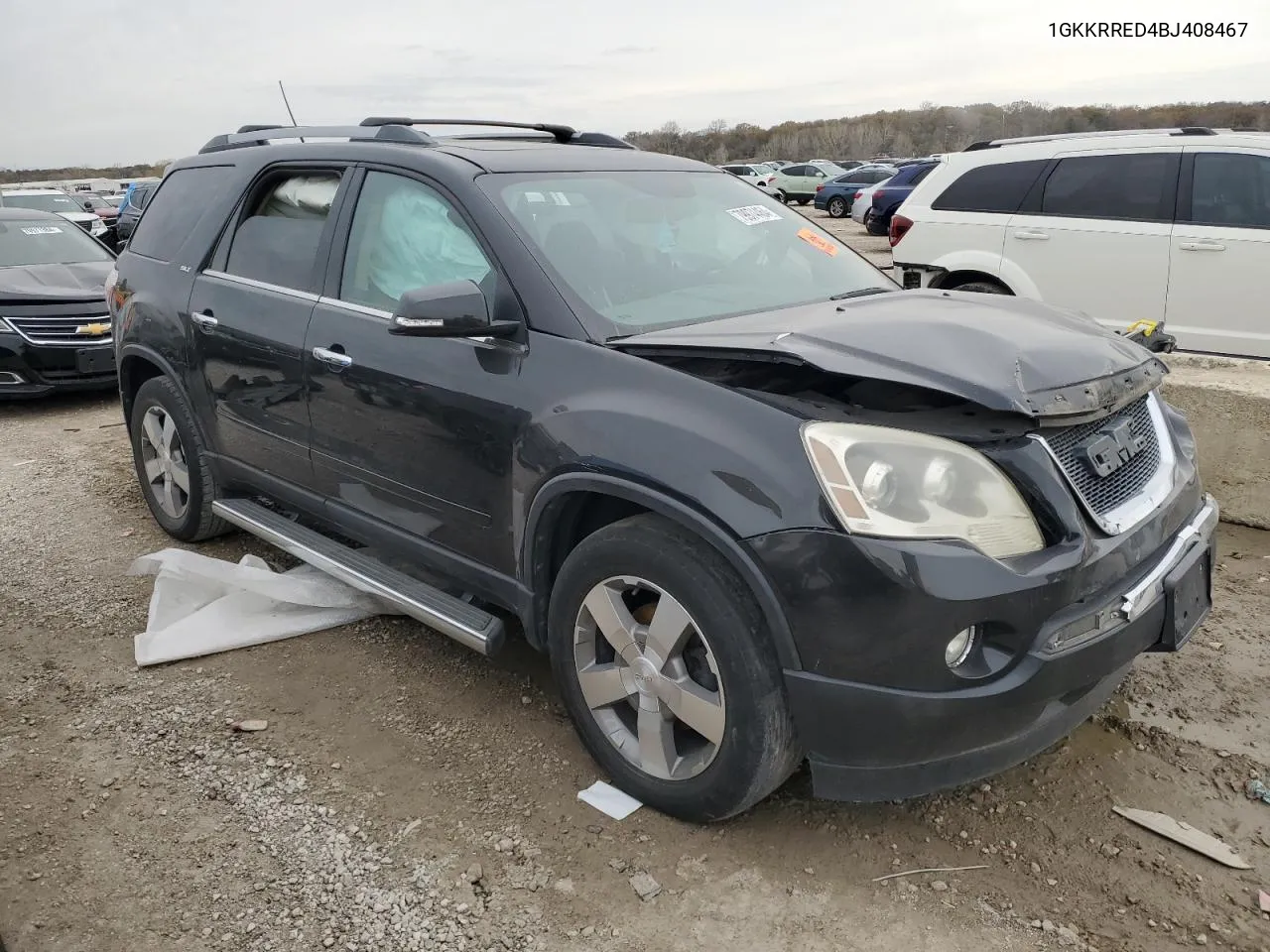 2011 GMC Acadia Slt-1 VIN: 1GKKRRED4BJ408467 Lot: 79974464