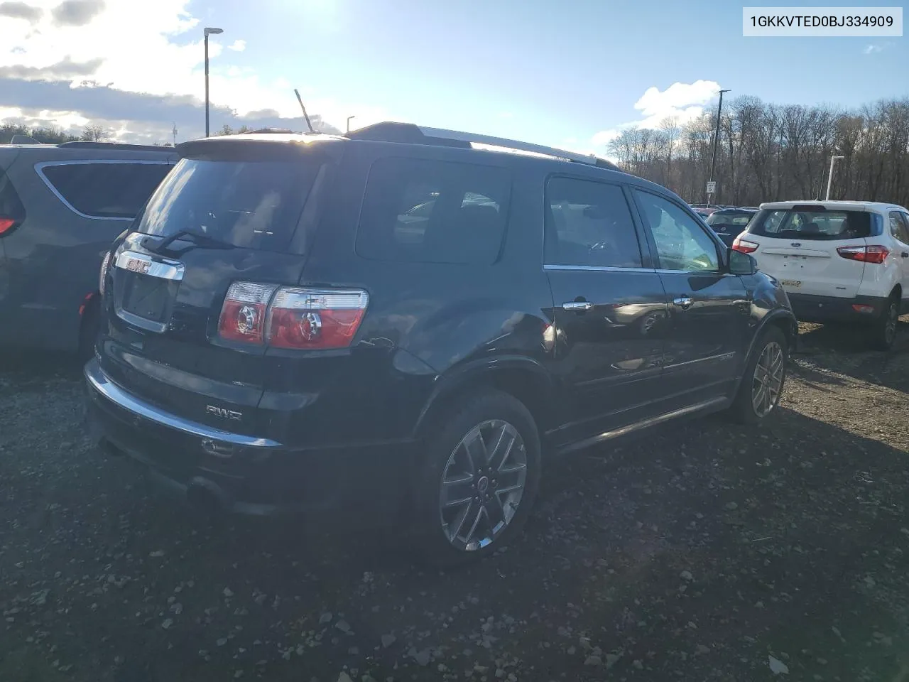 2011 GMC Acadia Denali VIN: 1GKKVTED0BJ334909 Lot: 80026354