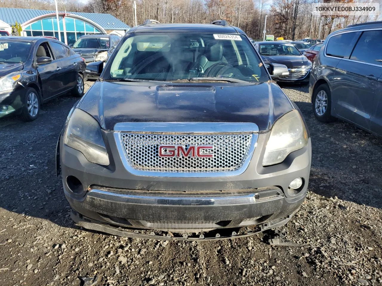 2011 GMC Acadia Denali VIN: 1GKKVTED0BJ334909 Lot: 80026354