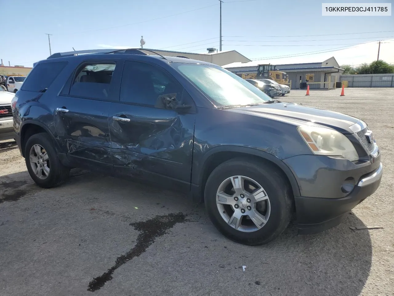 2012 GMC Acadia Sle VIN: 1GKKRPED3CJ411785 Lot: 56576784