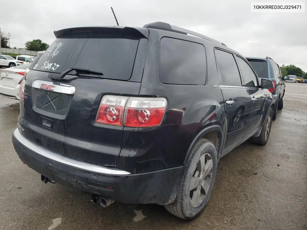 2012 GMC Acadia Slt-1 VIN: 1GKKRRED3CJ329471 Lot: 57407134