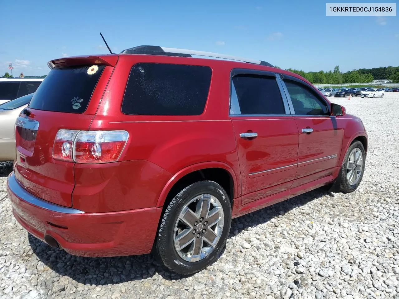 1GKKRTED0CJ154836 2012 GMC Acadia Denali