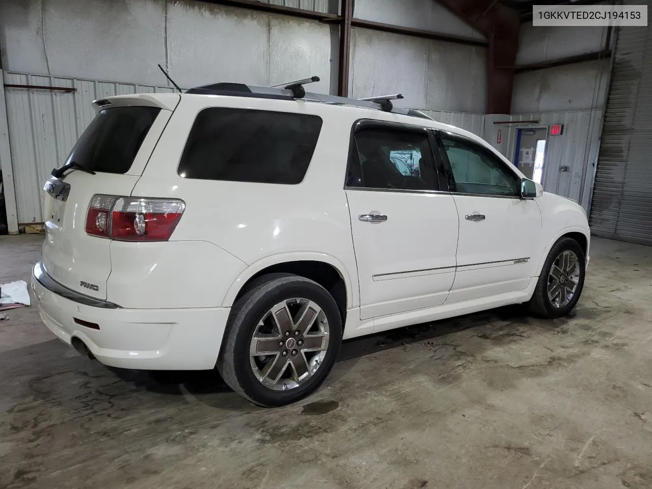 2012 GMC Acadia Denali VIN: 1GKKVTED2CJ194153 Lot: 57611234