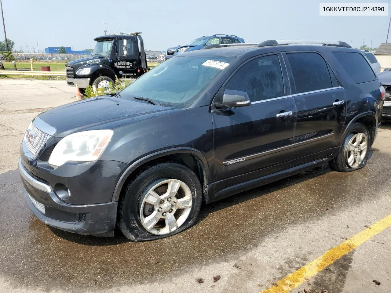 2012 GMC Acadia Denali VIN: 1GKKVTED8CJ214390 Lot: 59273774