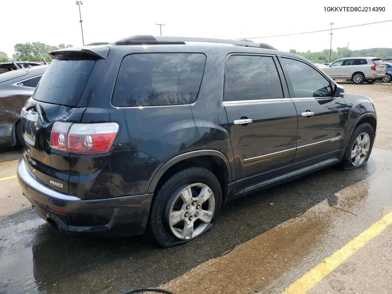 2012 GMC Acadia Denali VIN: 1GKKVTED8CJ214390 Lot: 59273774