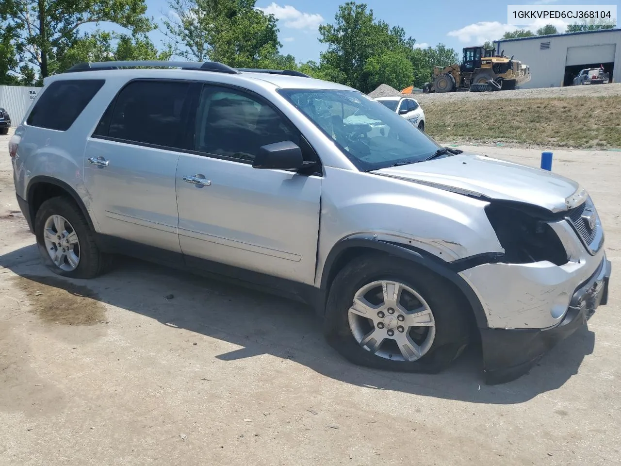 2012 GMC Acadia Sle VIN: 1GKKVPED6CJ368104 Lot: 59969404