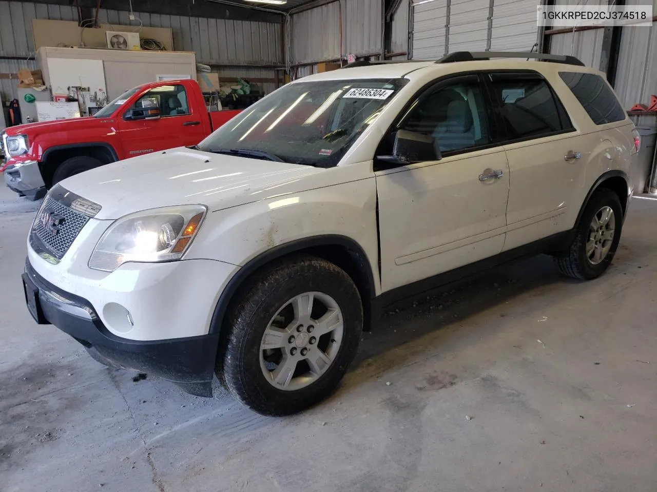 1GKKRPED2CJ374518 2012 GMC Acadia Sle