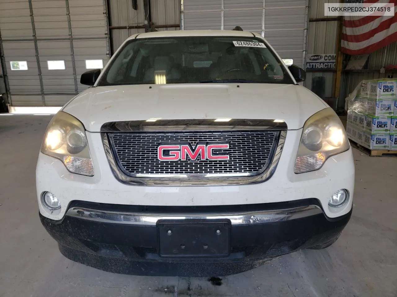 2012 GMC Acadia Sle VIN: 1GKKRPED2CJ374518 Lot: 62486304